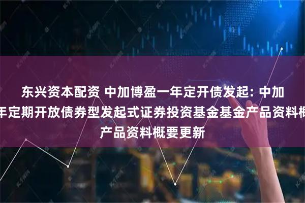 东兴资本配资 中加博盈一年定开债发起: 中加博盈一年定期开放债券型发起式证券投资基金基金产品资料概要更新