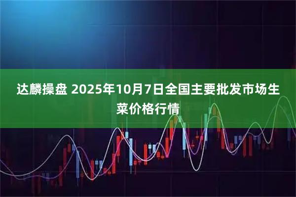 达麟操盘 2025年10月7日全国主要批发市场生菜价格行情